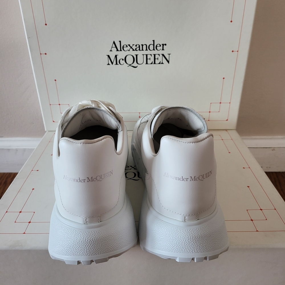 Alexander McQueen White Athletic Shoes - Picture 2 of 11